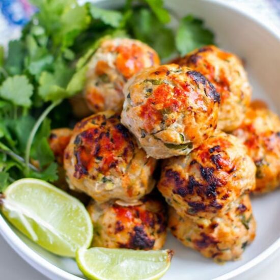 Turkey Zucchini Meatballs