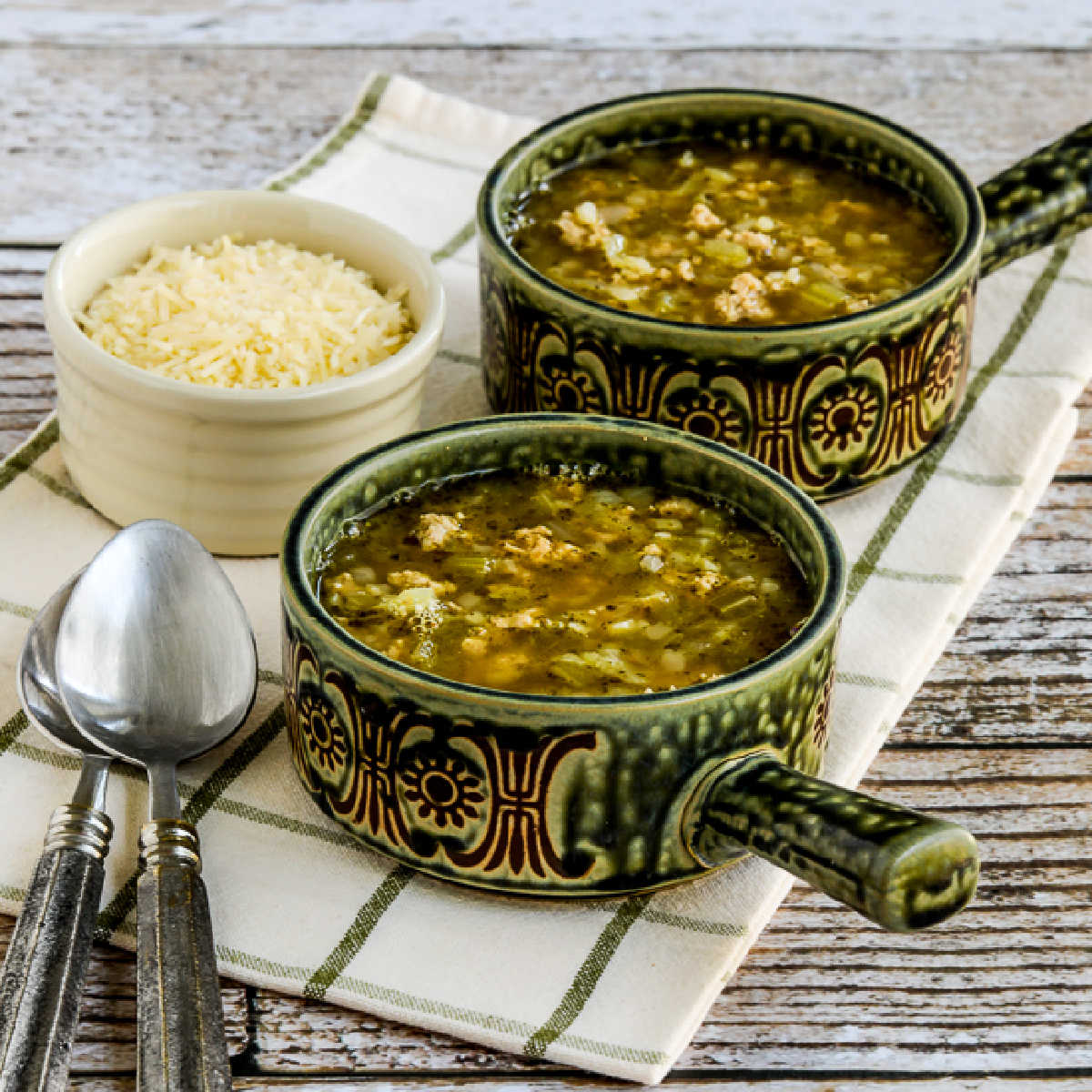 Turkey Rice Soup Instant Pot/Stove