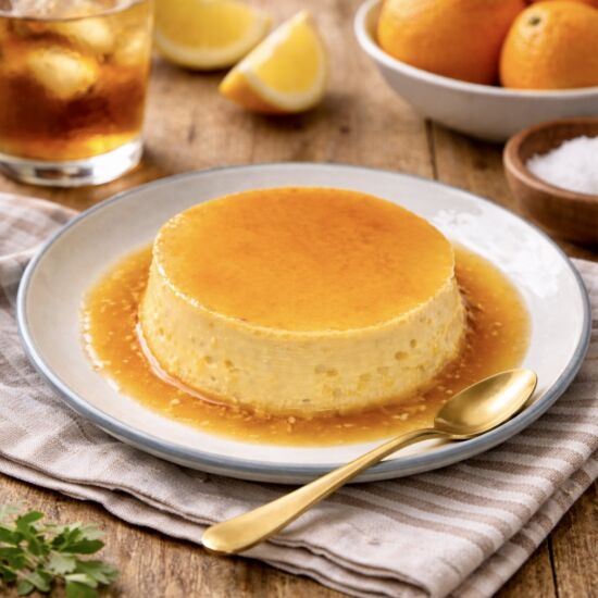 Orange Flan
