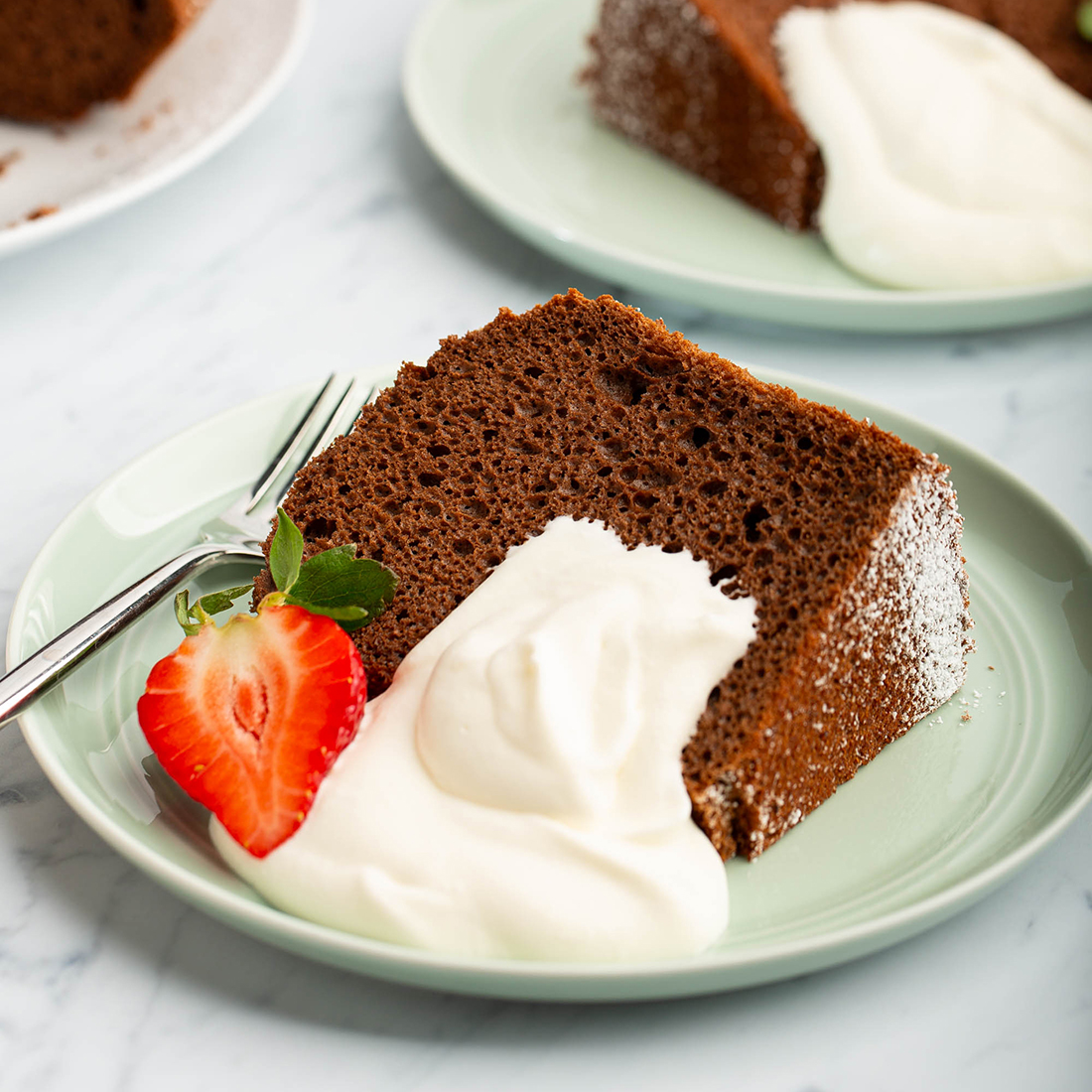 Mocha Chiffon Cake