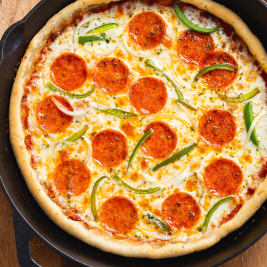Cast Iron Skillet Pizza