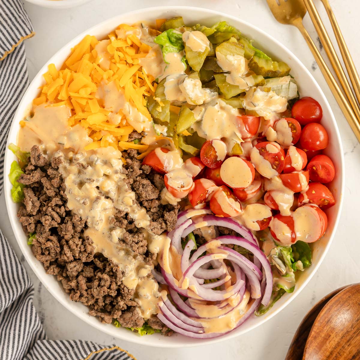 Cheeseburger Salad