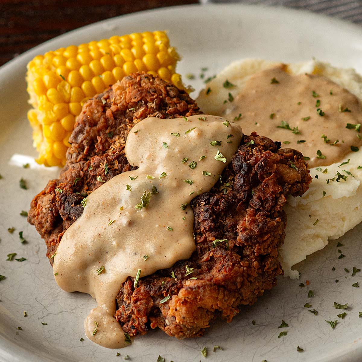 Chicken Fried Steak and Cream Gravy