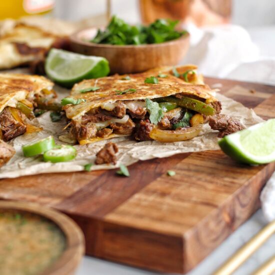 Chipotle Steak & Cheese Quesadillas