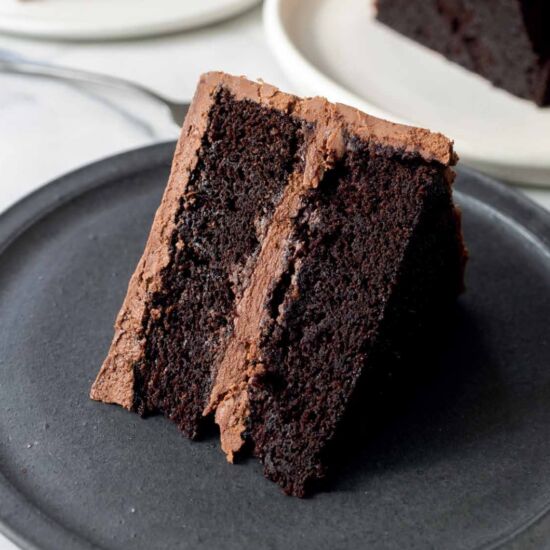 Chocolate Cake with Mocha Frosting