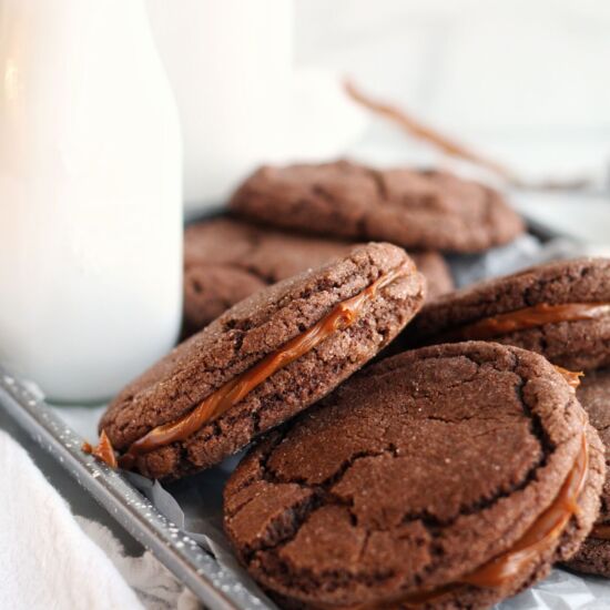 Chocolate Snickerdoodle Cookies
