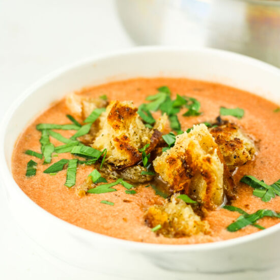 Cottage Cheese Tomato Soup