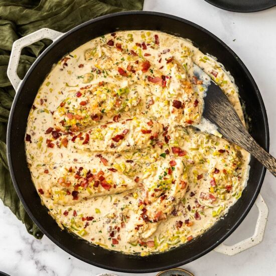 Creamy Bacon and Leek Chicken