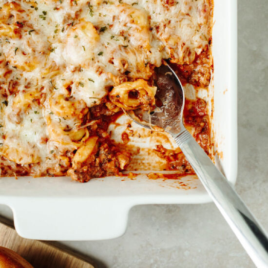 Easy Tortellini Bake