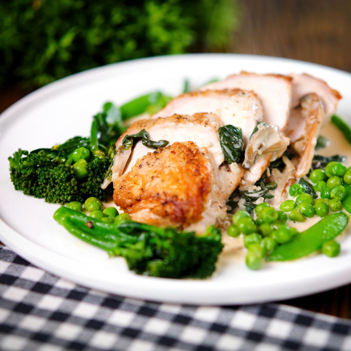 Creamy Chicken and Mushroom Florent