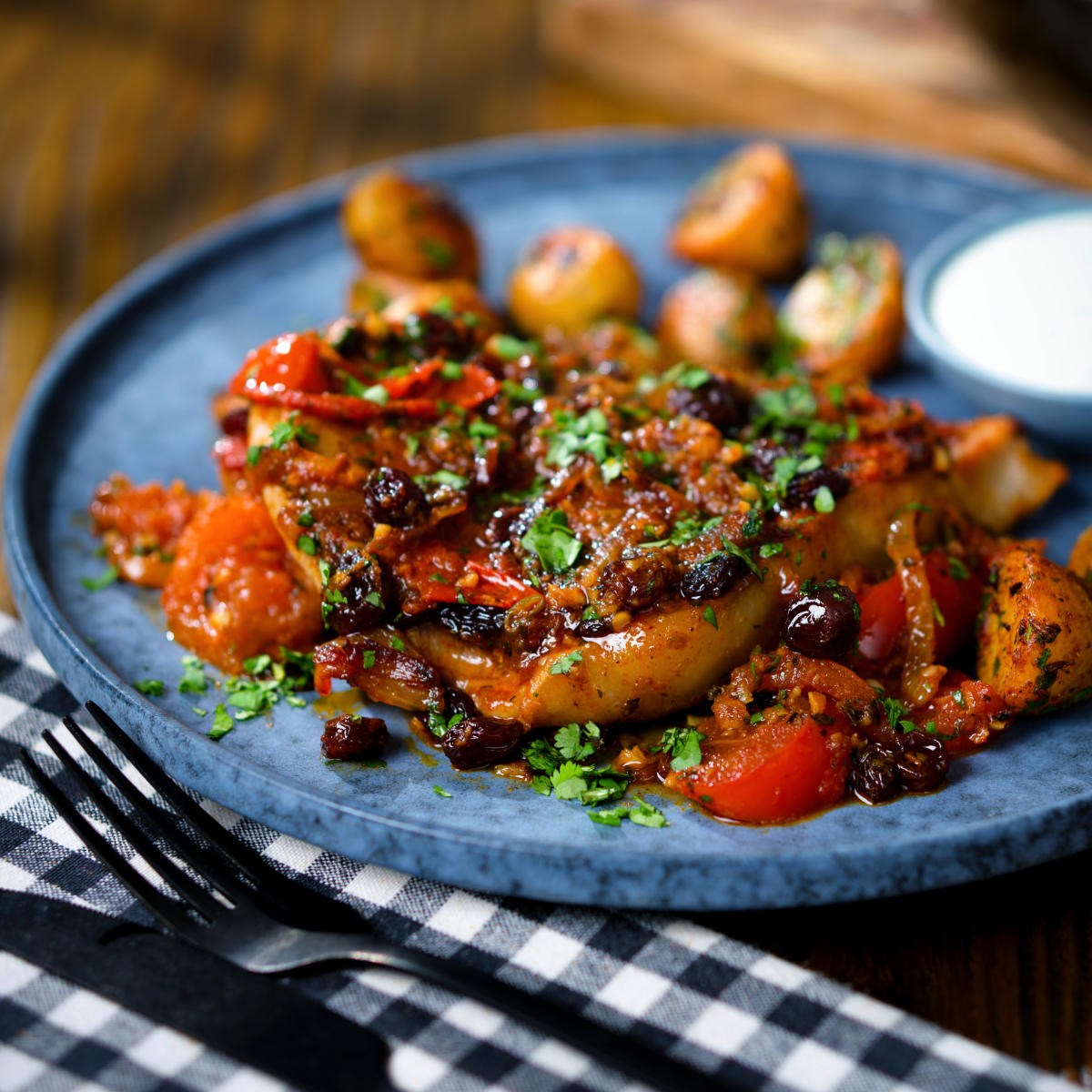 Oven Baked Curried Pork Chops