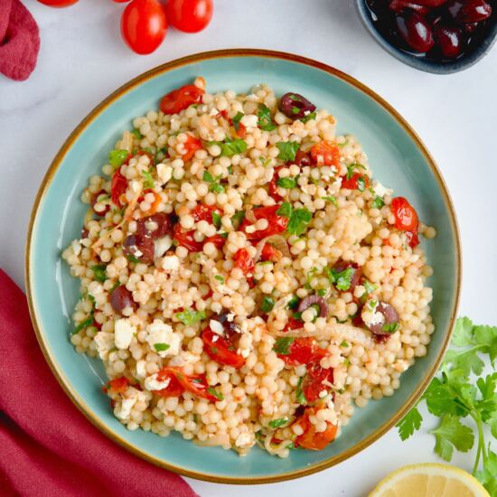 Couscous With Olives & Tomatoes