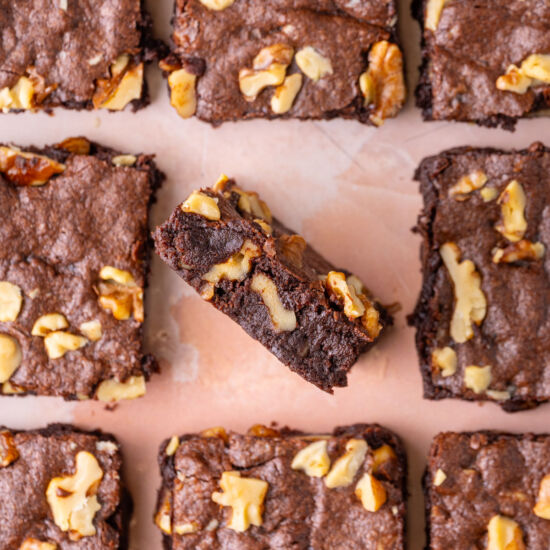 Fudgy Brownies with Walnuts