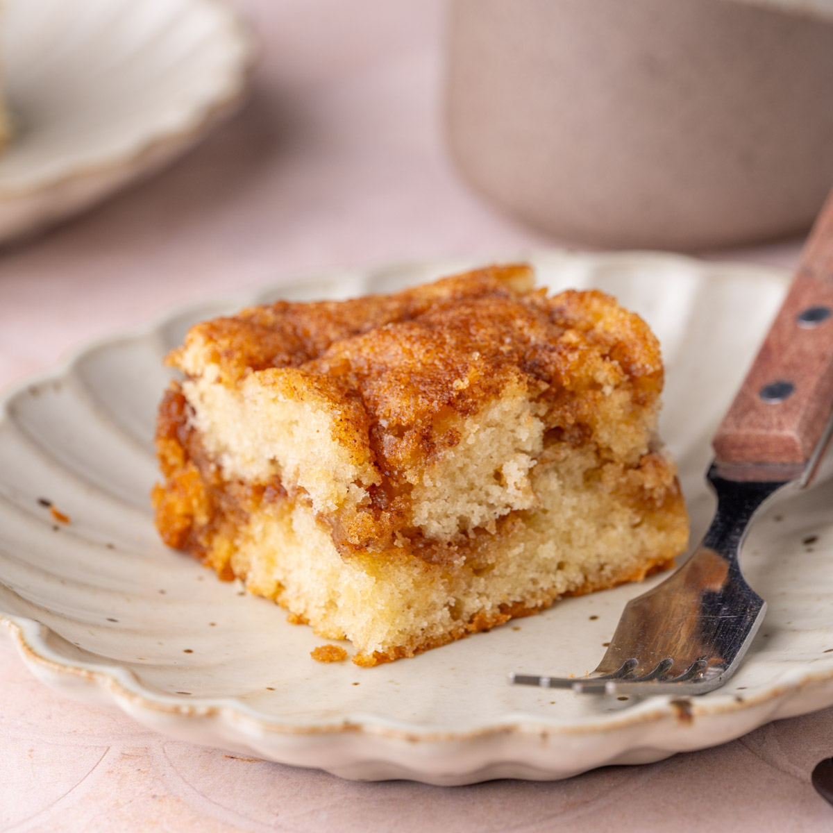 Moist Sour Cream Coffee Cake