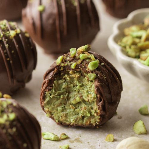 Dubai Chocolate Truffles