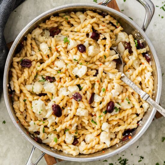 Easy Cauliflower Pasta