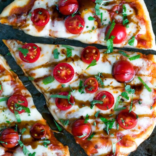 Margherita Flatbread Pizza