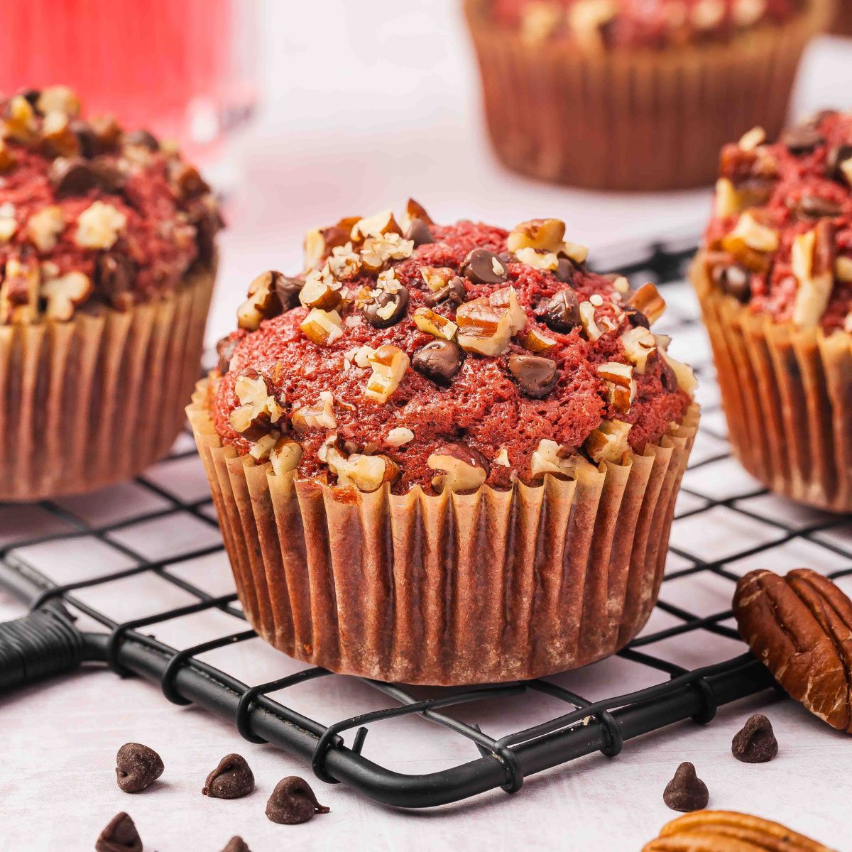 Easy Red Velvet Muffins