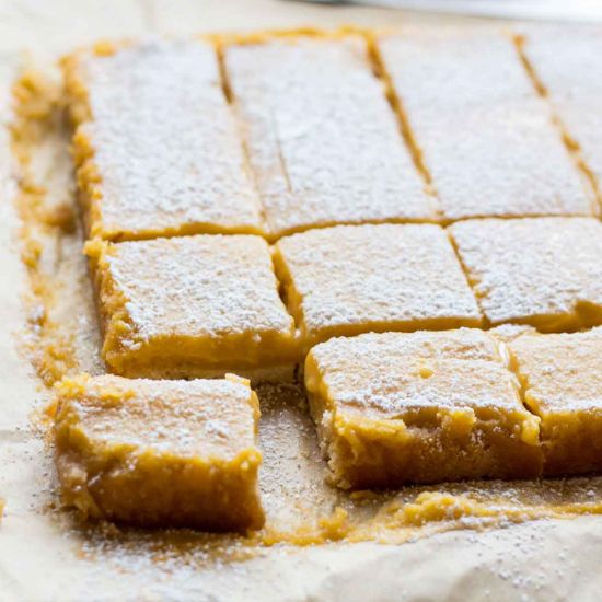 Grapefruit Lemon Bars