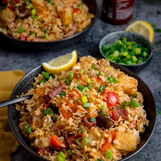 Ham and Pineapple Fried Rice