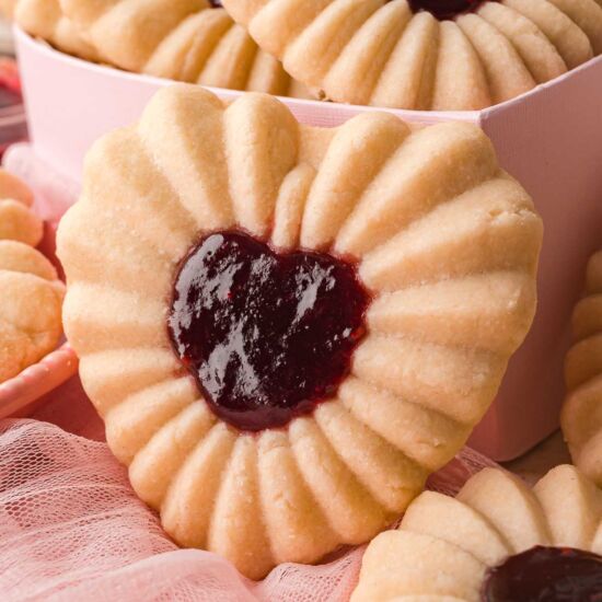 Heart Jam Cookies