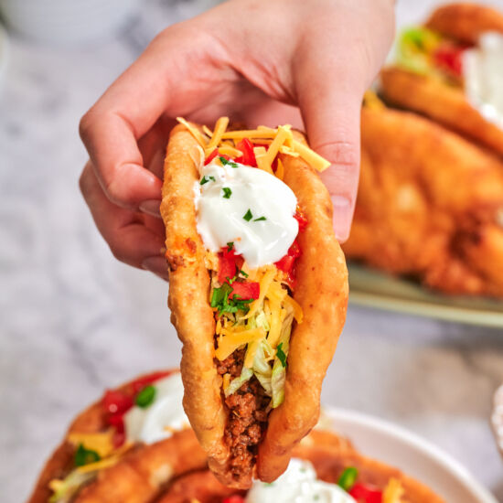 Homemade Taco Bell Chalupa