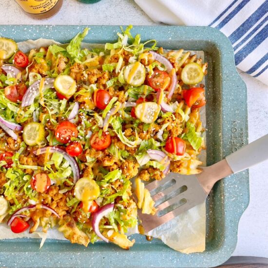 Cheeseburger Nachos