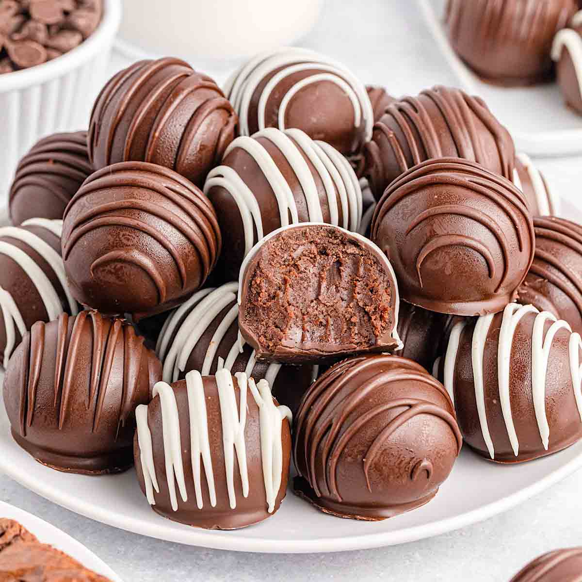 Easy Brownie Balls