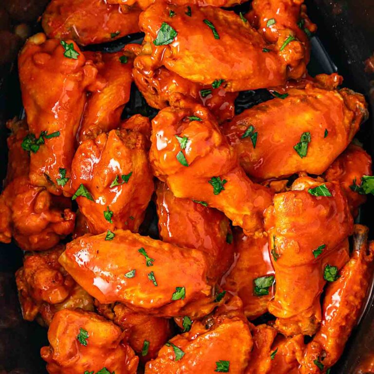 Crockpot Buffalo Chicken Wings