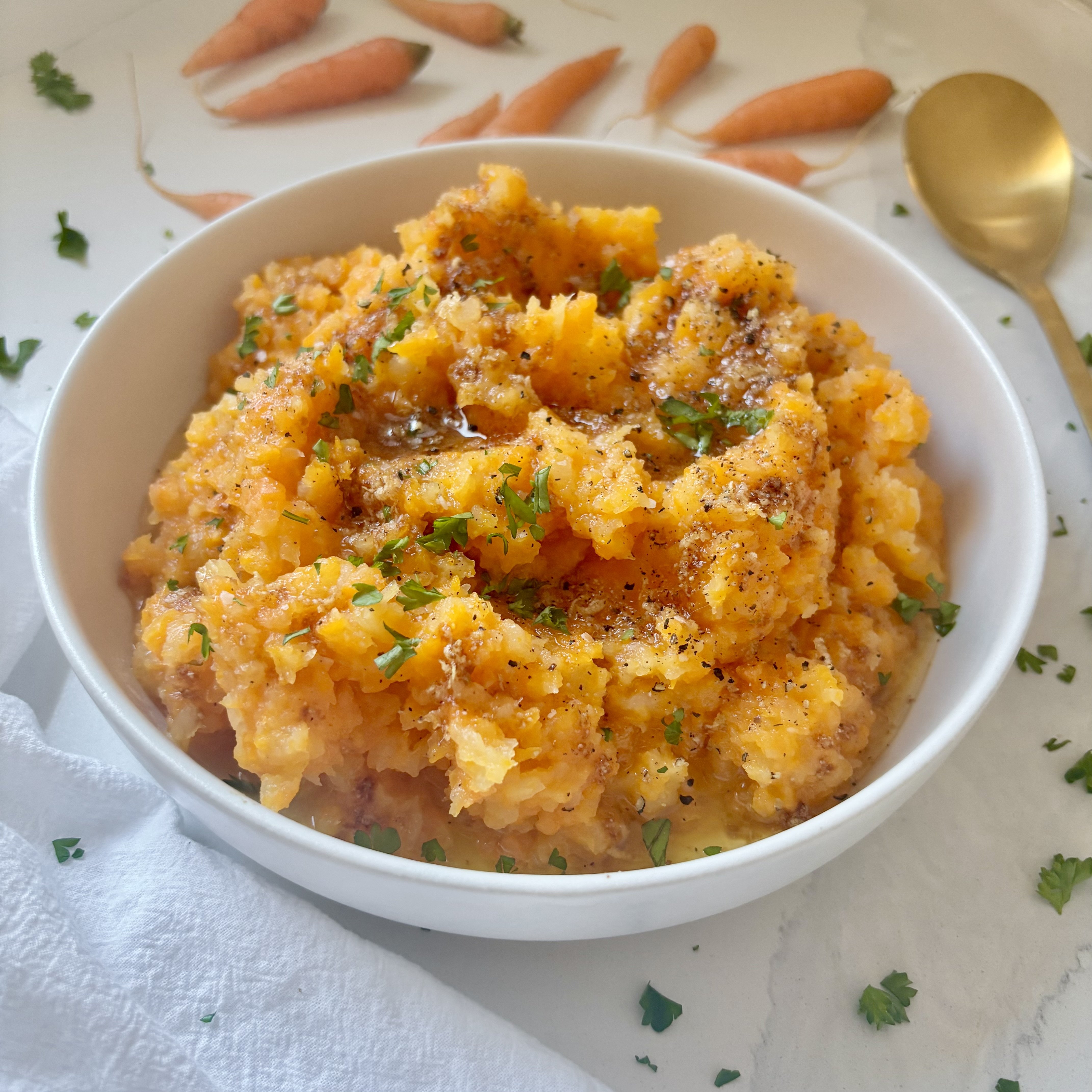 Brown Butter Carrots & Turnips