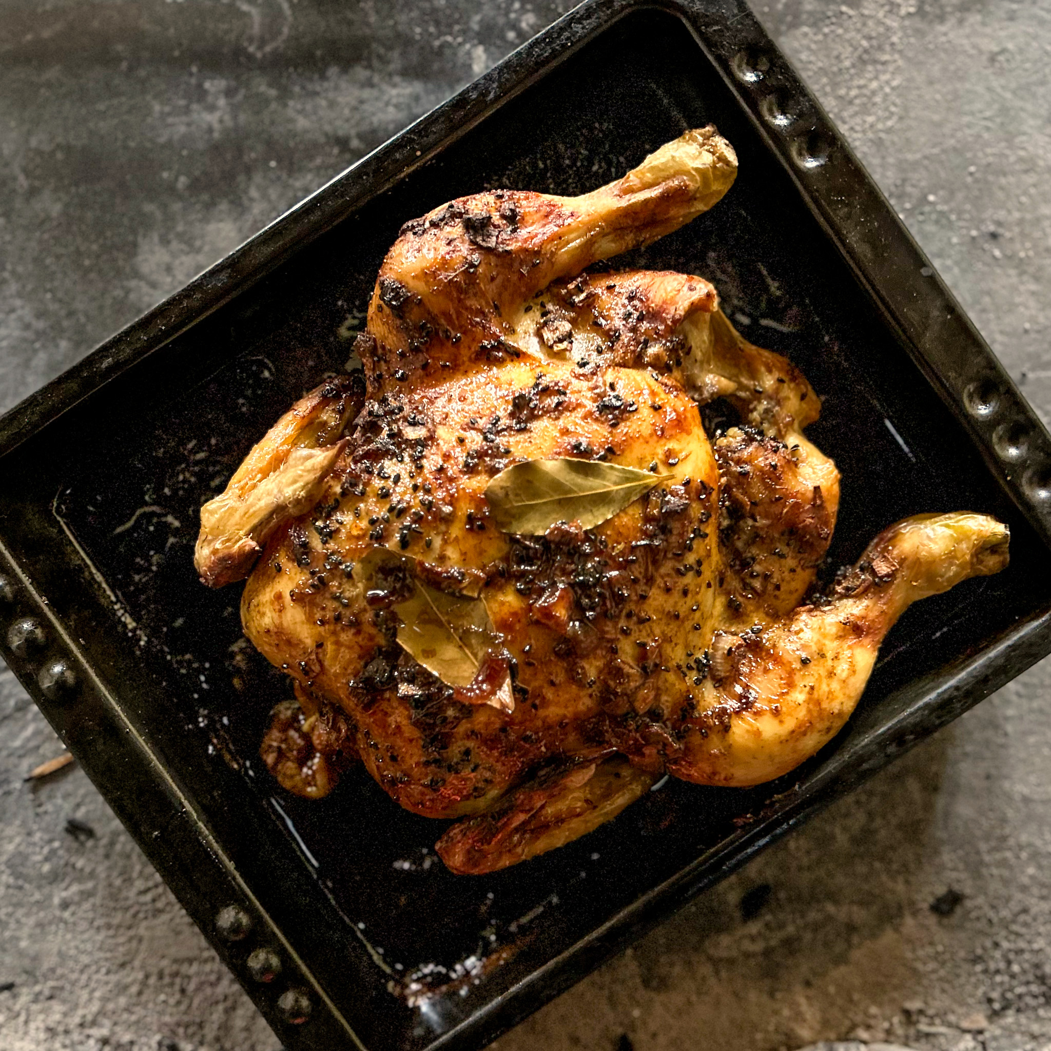 Persian Roast Spatchcocked Chicken