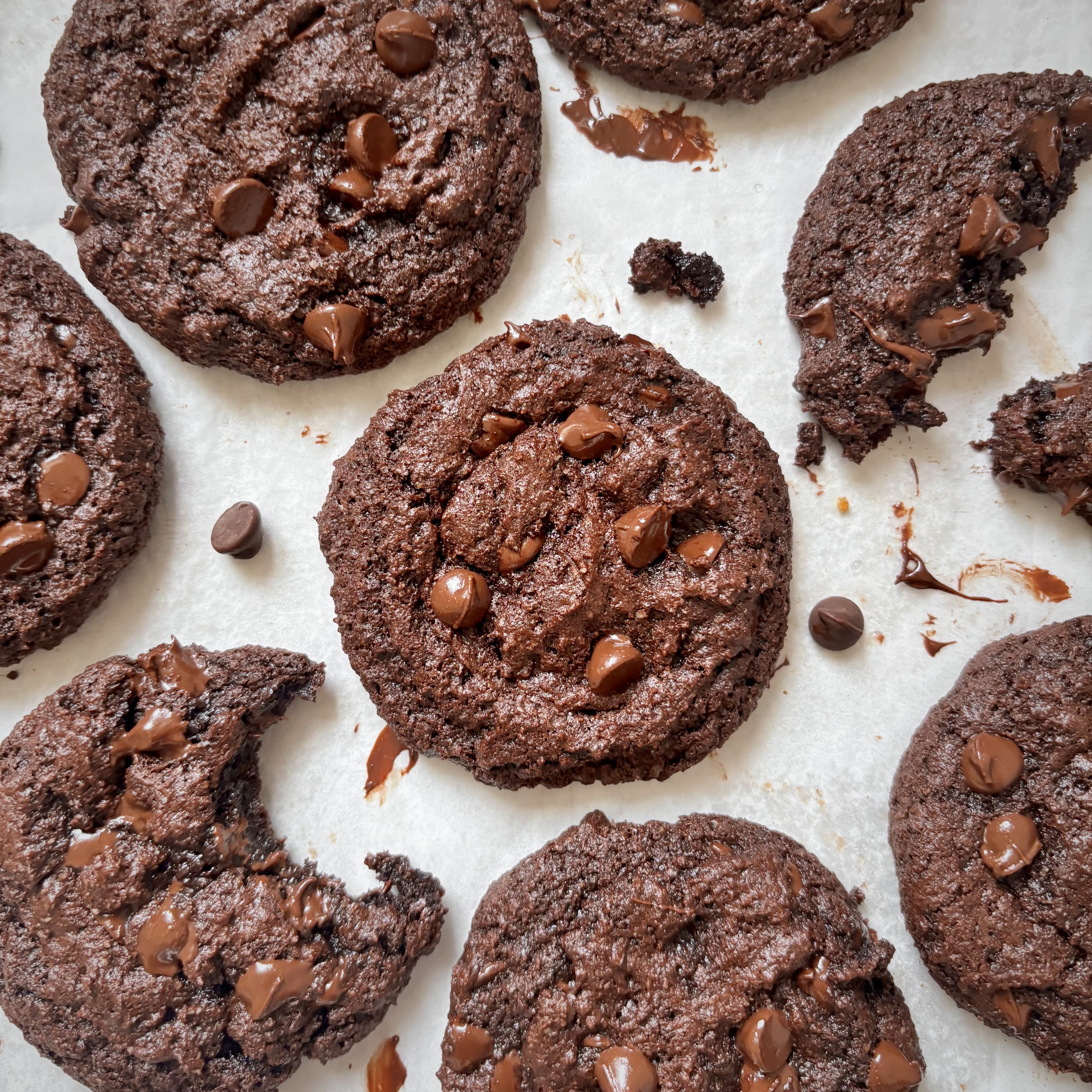 Chewy Almond Flour Cocoa Cookies