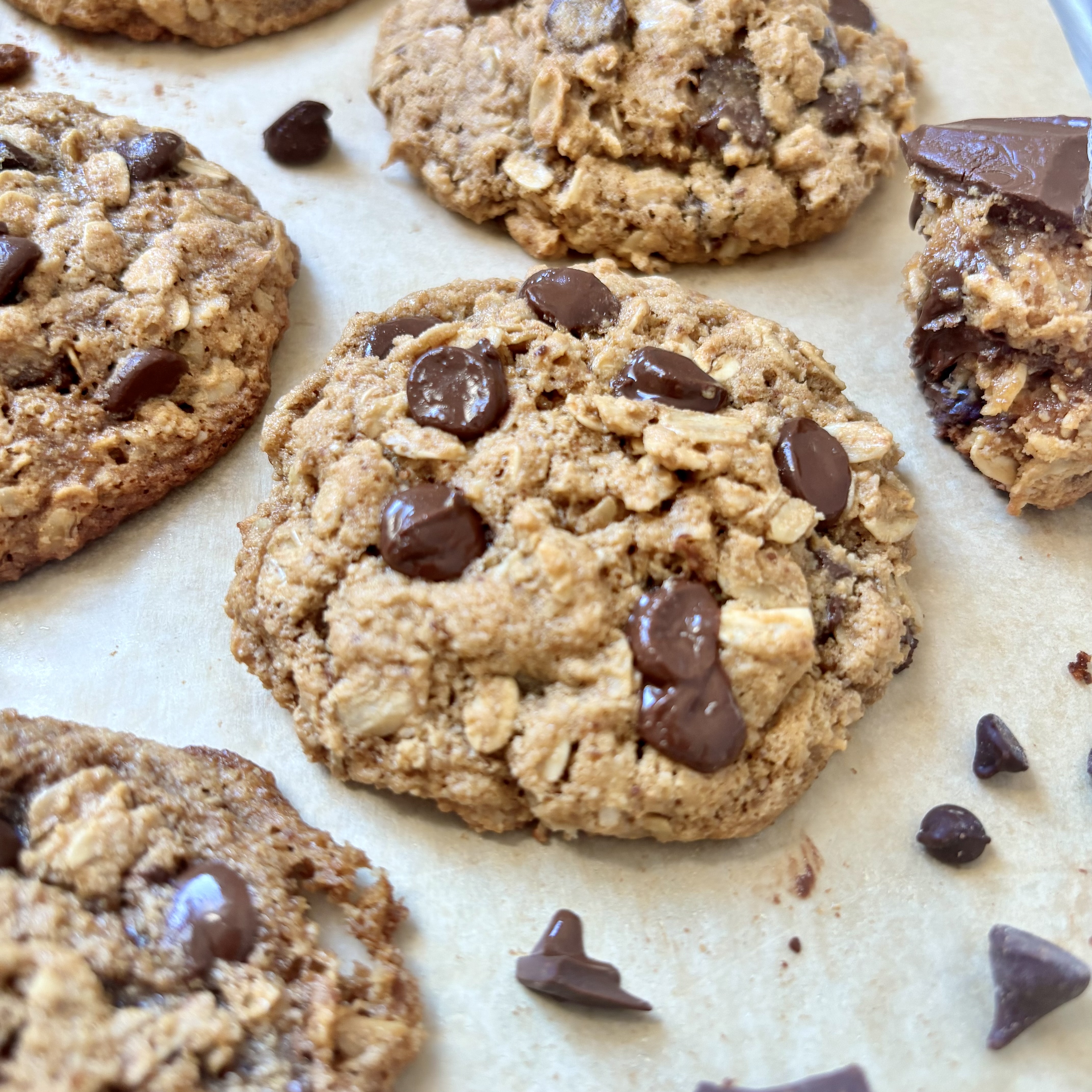 Oatmeal Almond Flour Cookies