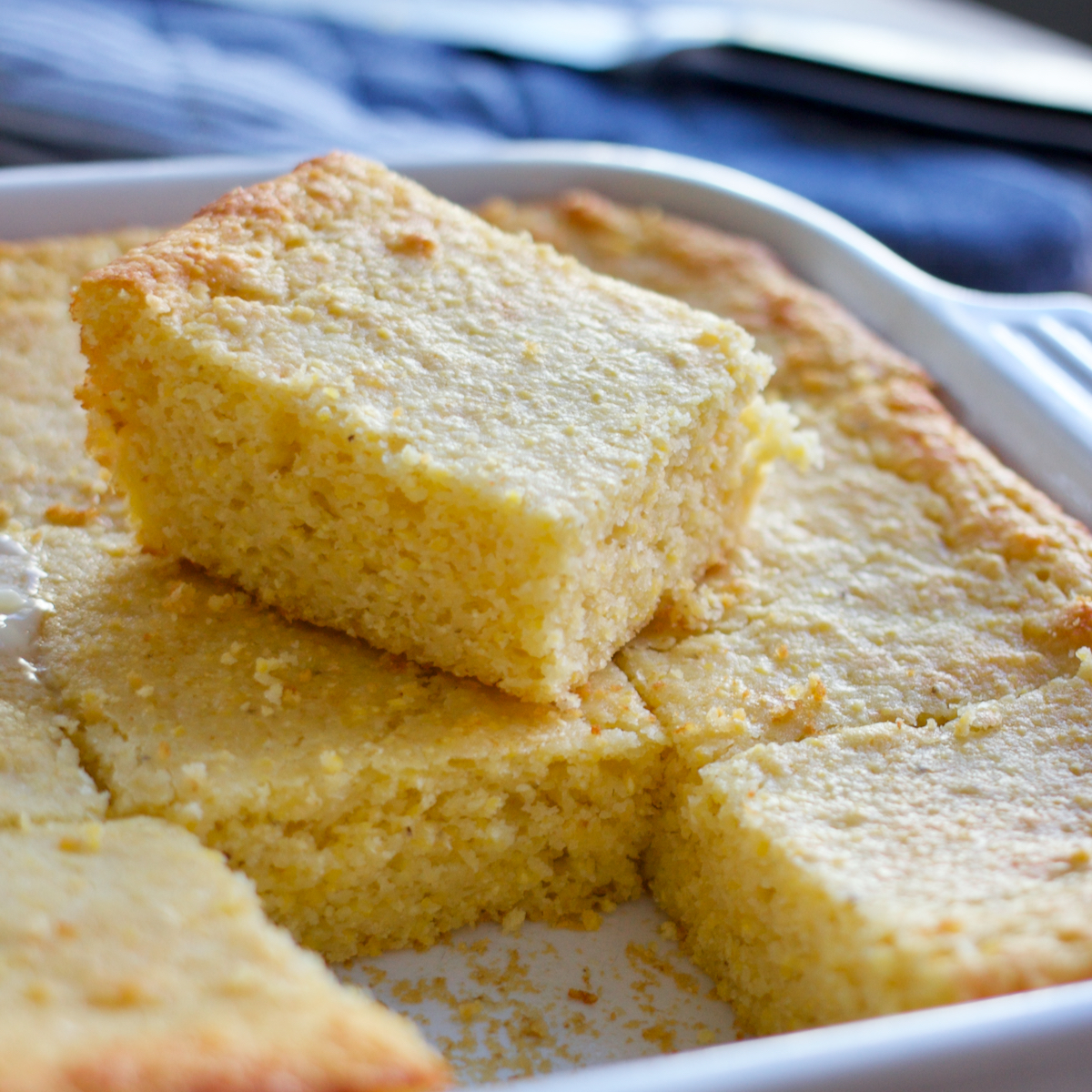 Greek Yogurt & Honey Cornbread