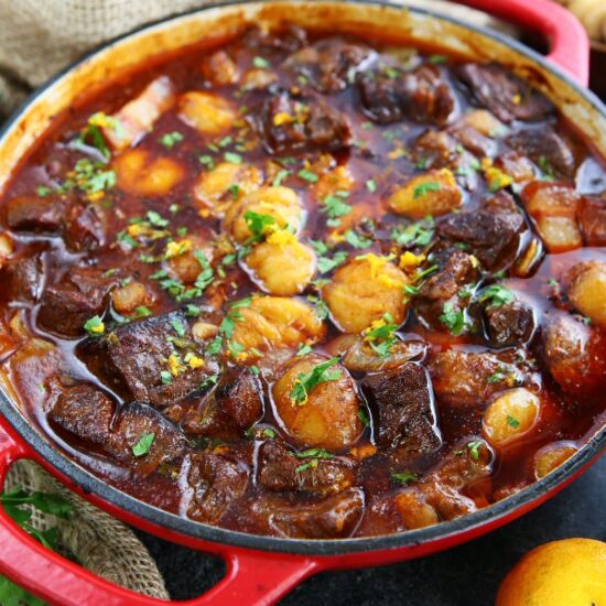 Beef Stew with Chestnuts