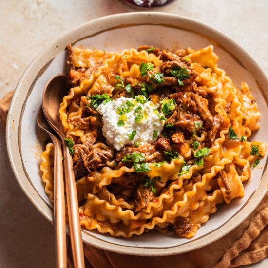 The Best Slow-Braised Lamb Ragu