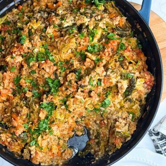 Cabbage Roll Casserole Dinner