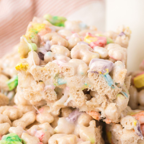 Lucky Charms Rice Krispie Treats