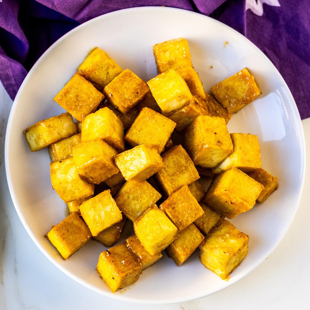 Maple Dijon Tofu