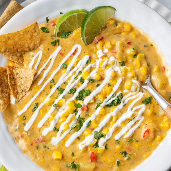 Mexican Street Corn Chowder