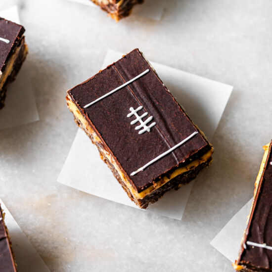Nanaimo Bars – Football Themed