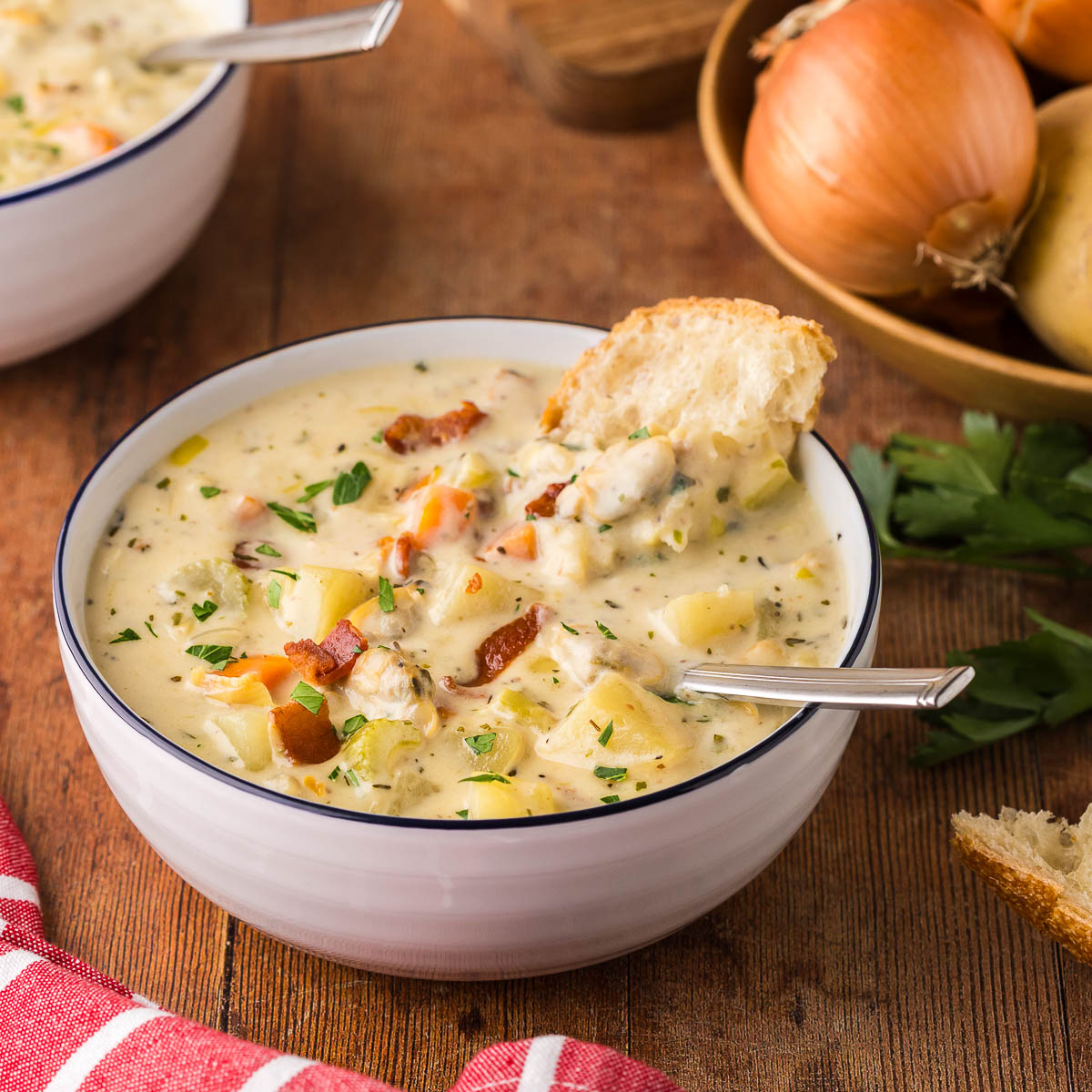 Clam Chowder (New England Style)
