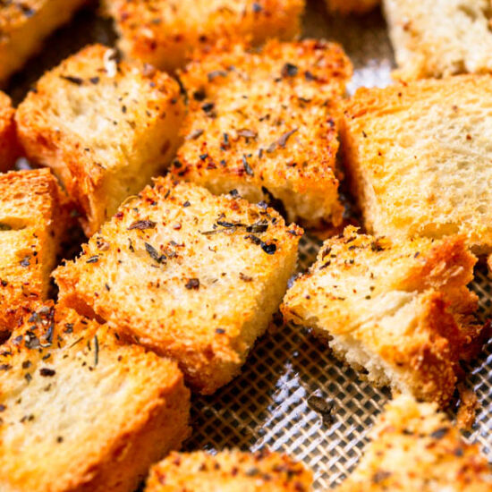 Oven Roasted Croutons