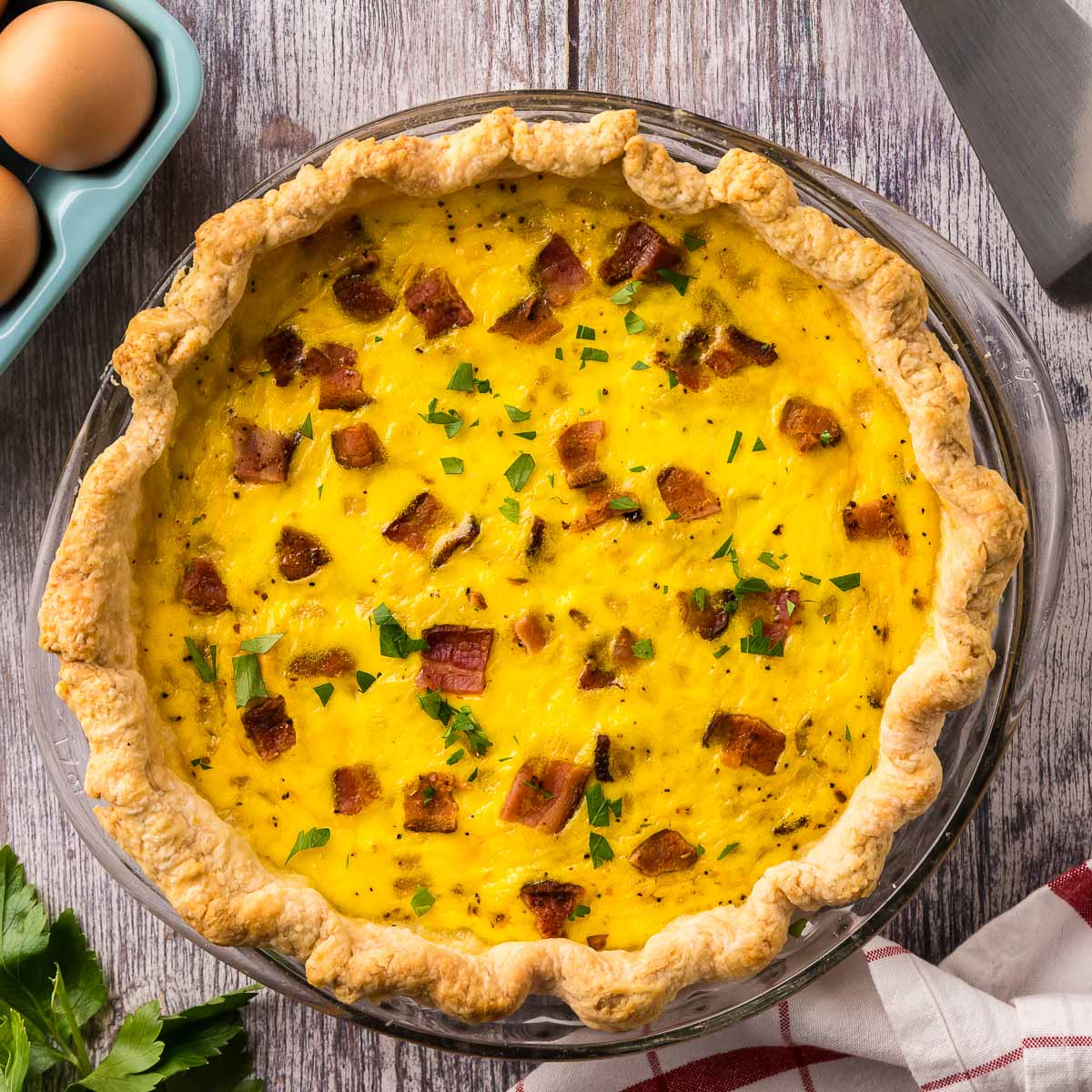 Quiche Lorraine & Easy Variations
