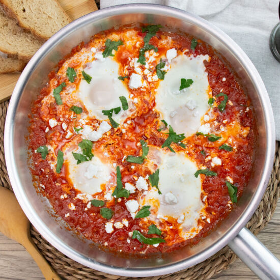 One-Pan Shakshuka with Feta