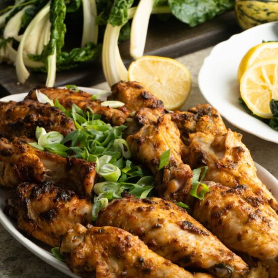 Smokey Roasted Turkey Wings