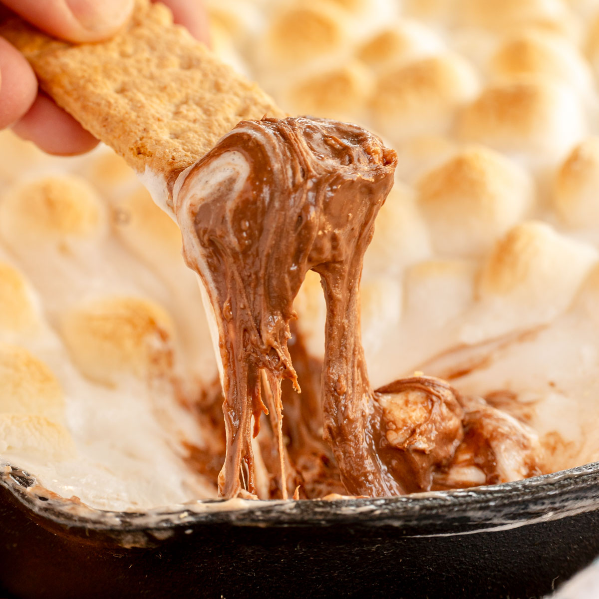 S’mores Dip (in a skillet)