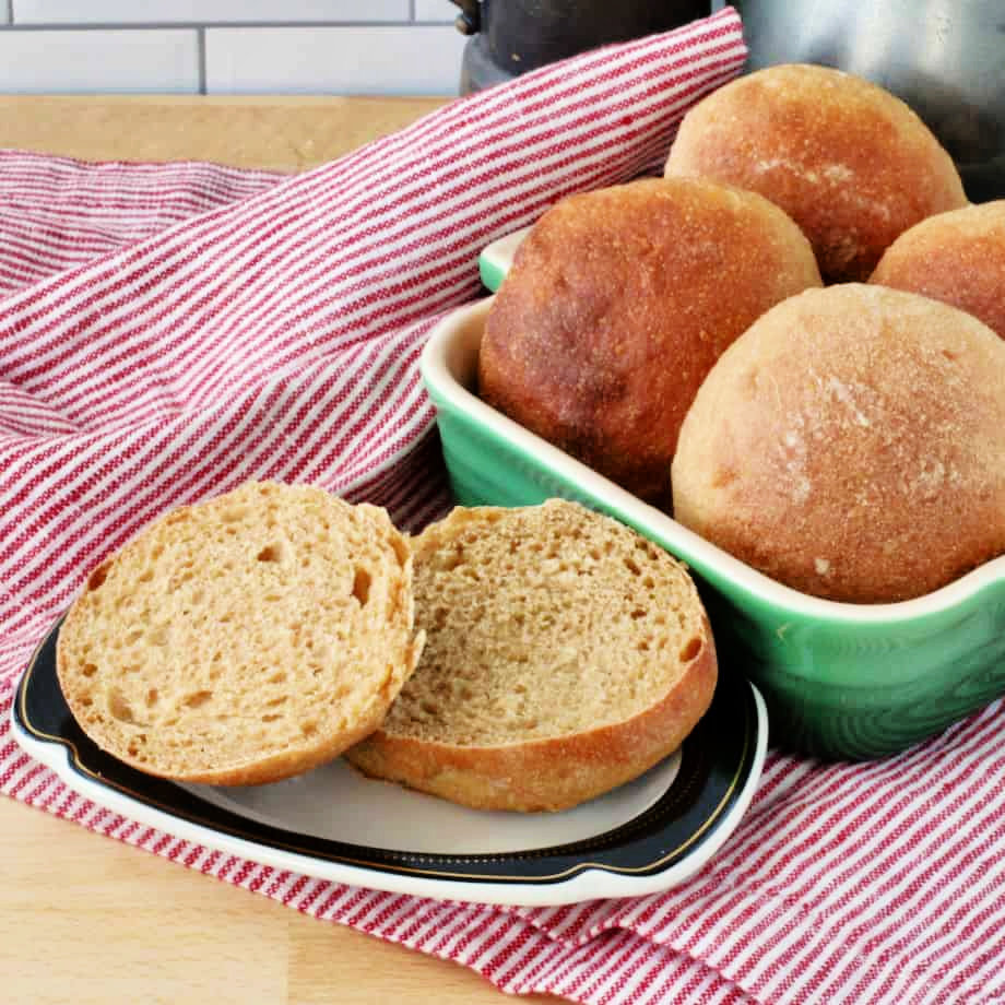 Whole Wheat Dinner Rolls
