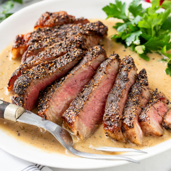 Steak Au Poivre