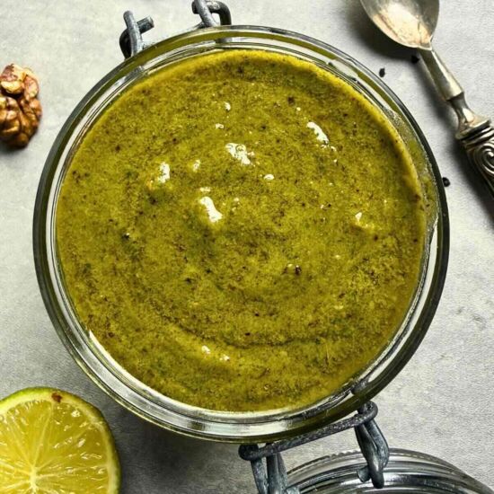 Thai Basil Pesto in 10 Minutes